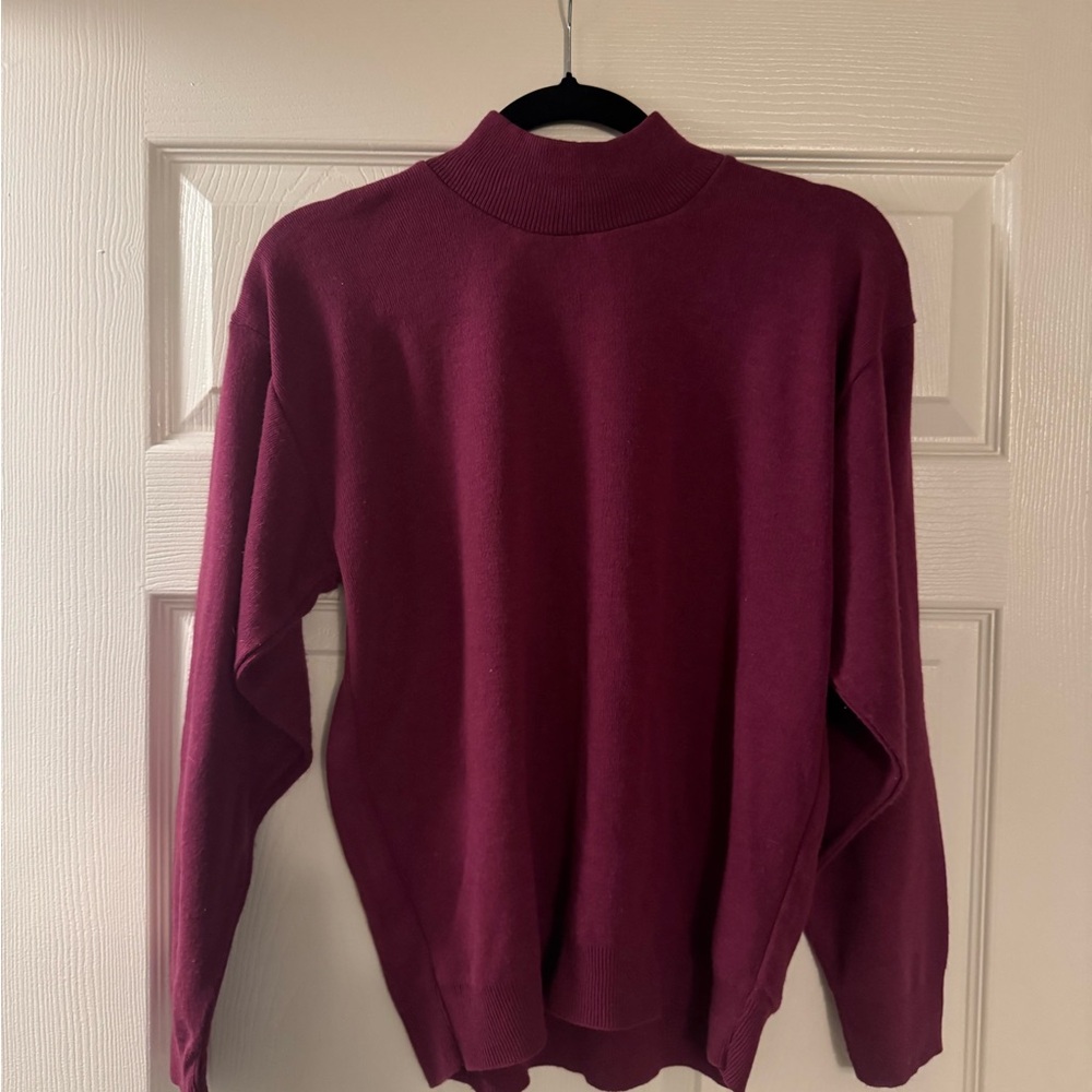90s Mock Neck Sweater